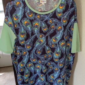 LuLaRoe Peacock Irma
